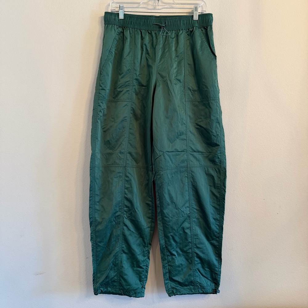Women’s Wild Fable Dark Green Wide Leg Track Pants